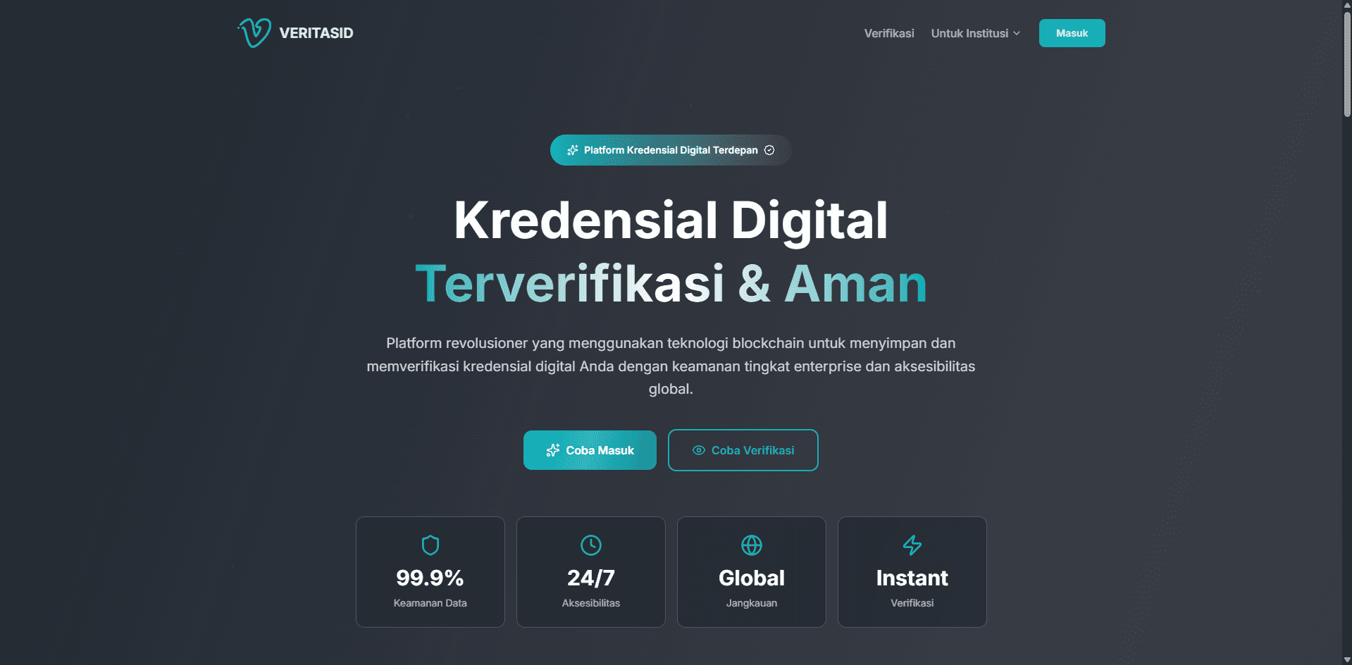 VeritasID — Digital Credential