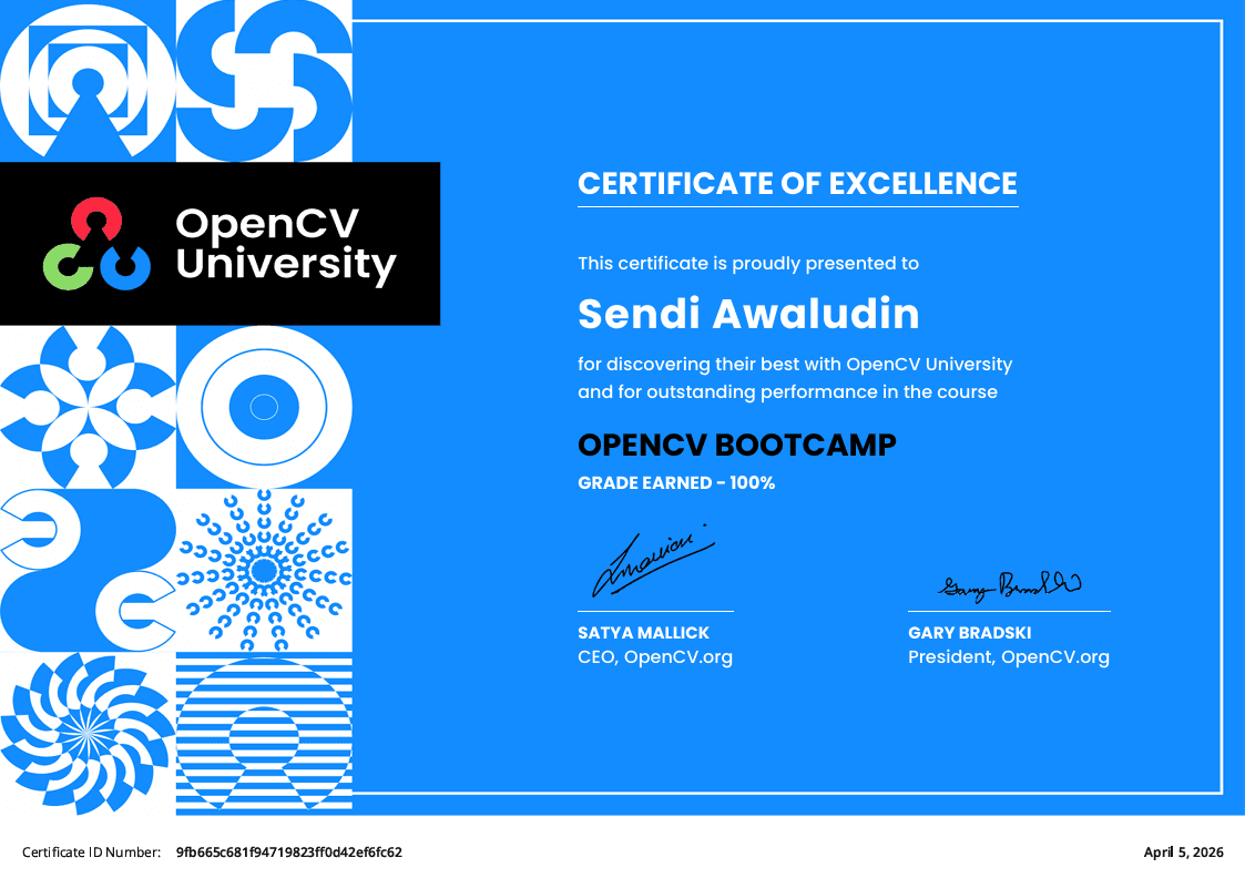 OpenCV Bootcamp