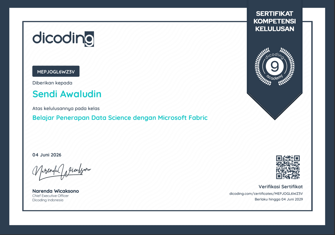 Course Certification 6