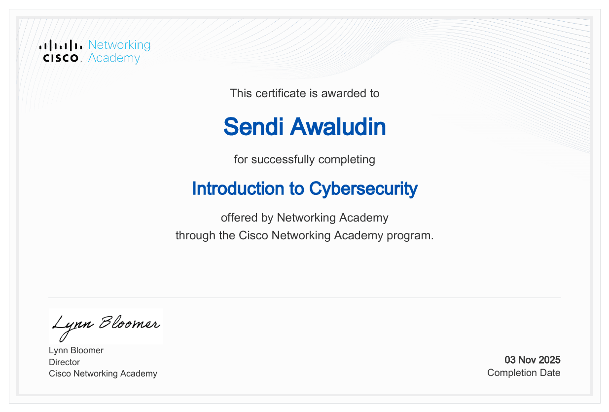 Introduction to Cybersecurity